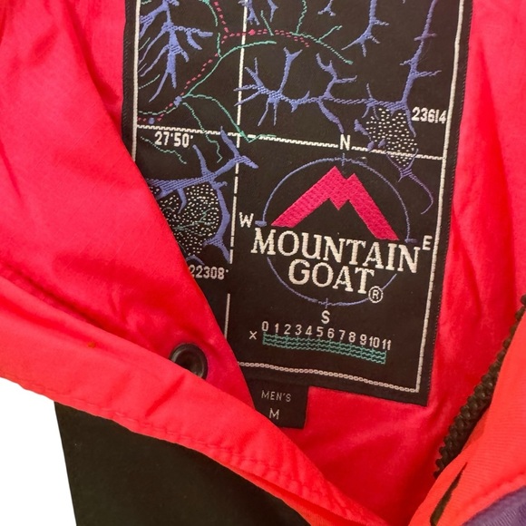 Vintage Mountain Goat color block 90’s ski jacket Y2K size M retro snow jacket - Picture 6 of 16